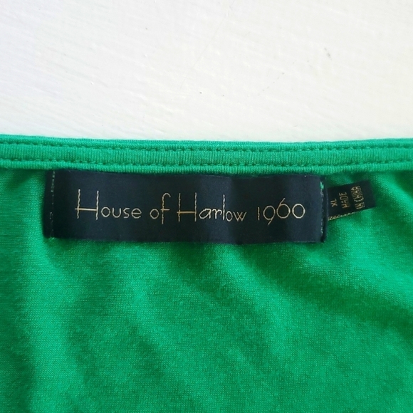 HOUSE OF HARLOW×REVOLVE YULIA TOP IN KELLY GREEN SZ XL - Picture 10 of 14
